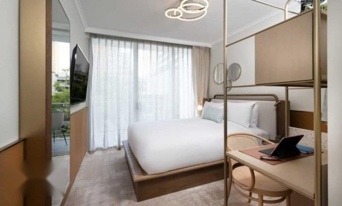 Hotel room at the Mantra Terrace Hotel