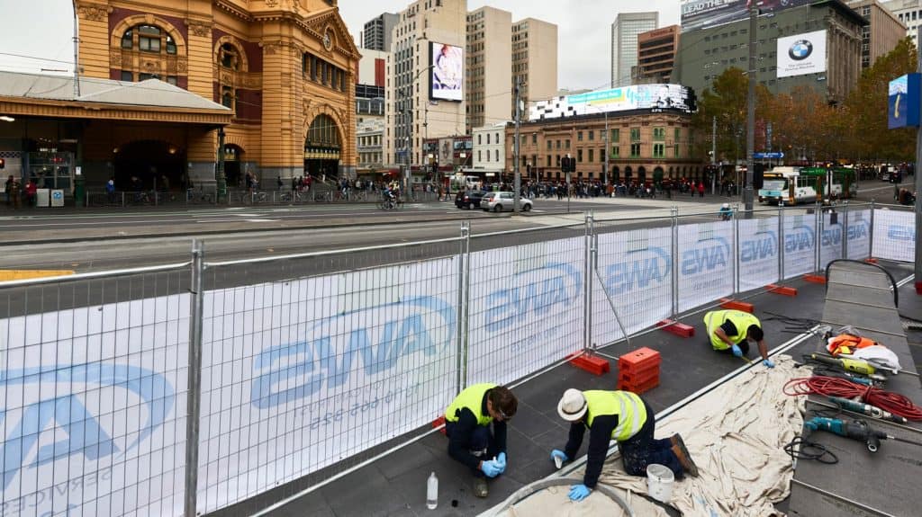 Federation Square - Expansion Joint Repair