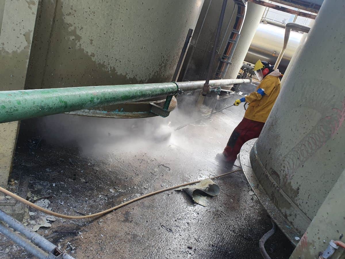 Remedial services Water blasting AWS Services