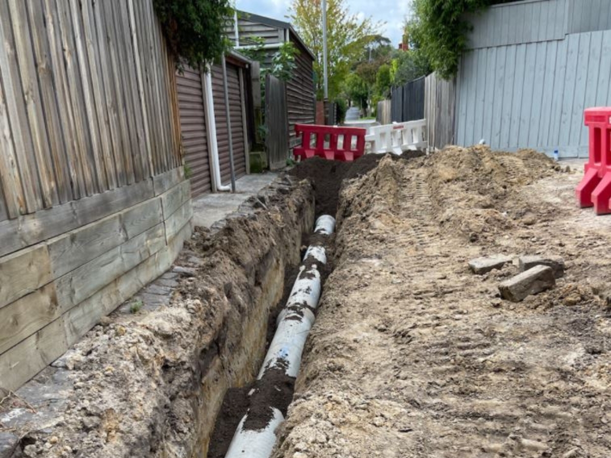 Glen Eira Laneway Drainage