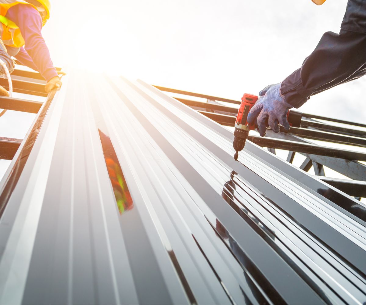 Metal roof repair